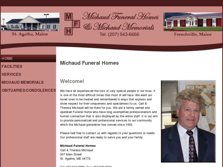 www.michaudfuneralhomes.com