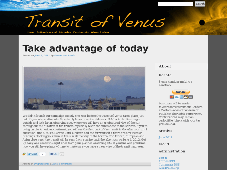 www.transitofvenus.nl