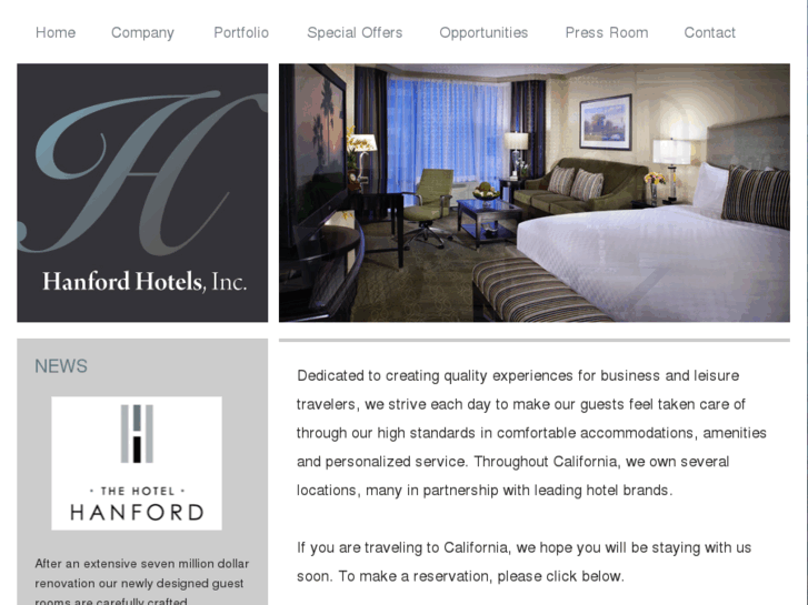 www.hanfordhotels.com