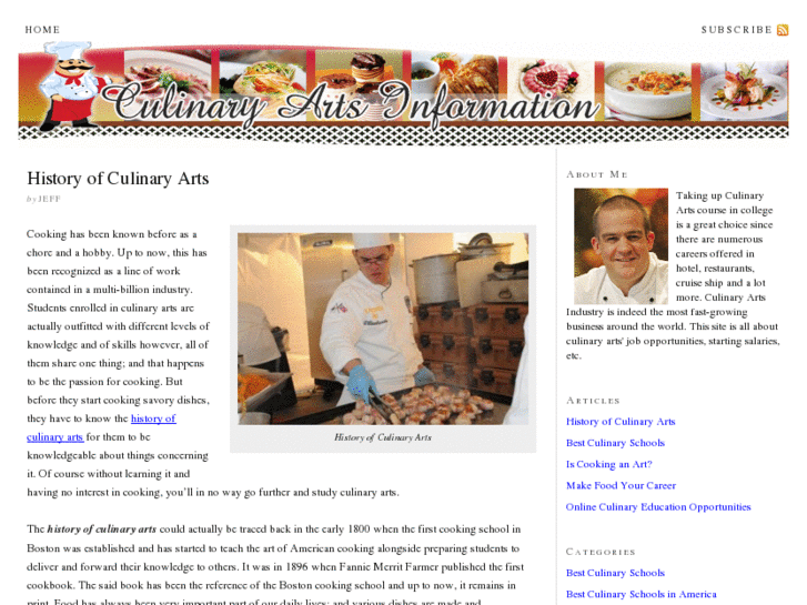 www.culinaryartsinformation.org