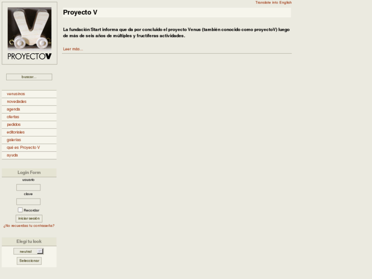 www.proyectov.org
