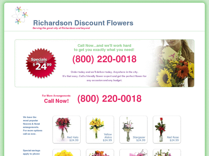 www.richardson-discount-flower-delivery.com