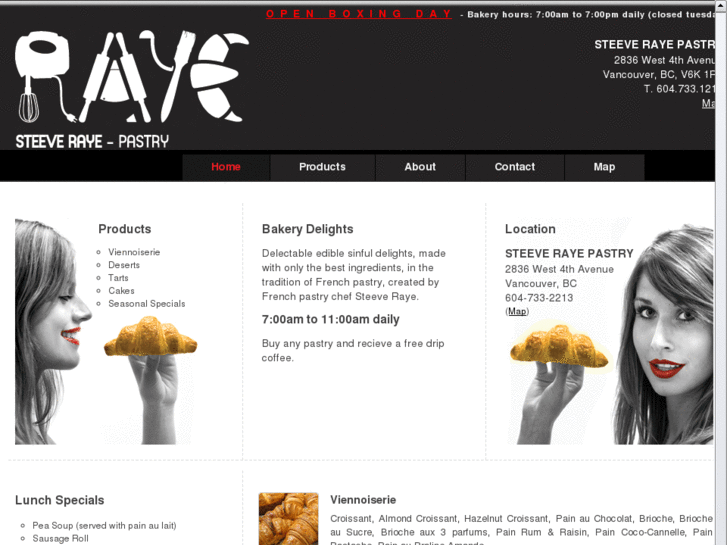 www.steeveraye-pastry.com