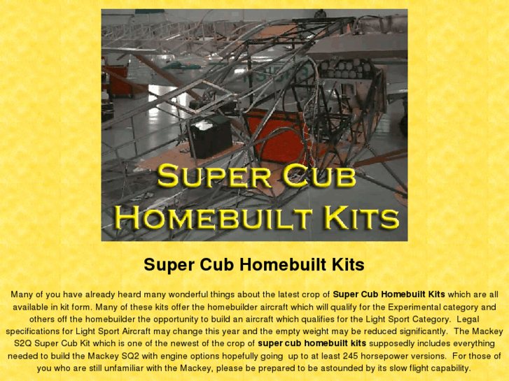 www.supercubhomebuiltkits.info