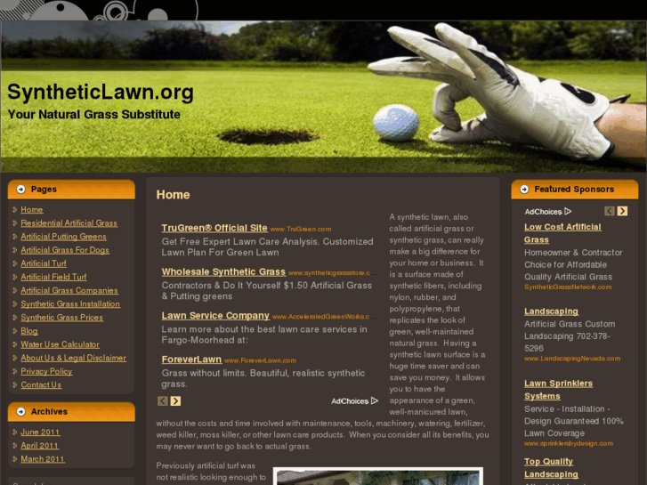 www.syntheticlawn.org