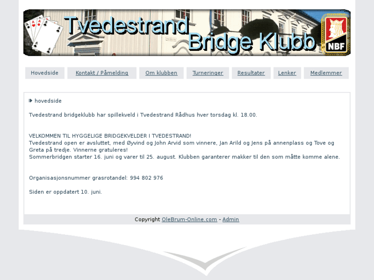 www.tvedestrandbridgeklubb.org