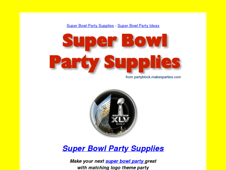 www.super-bowl-party-supplies.com