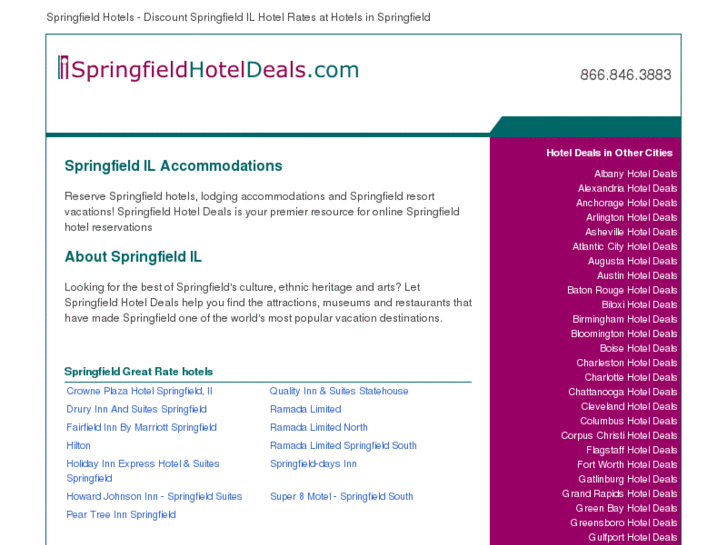 www.springfieldhoteldeals.com