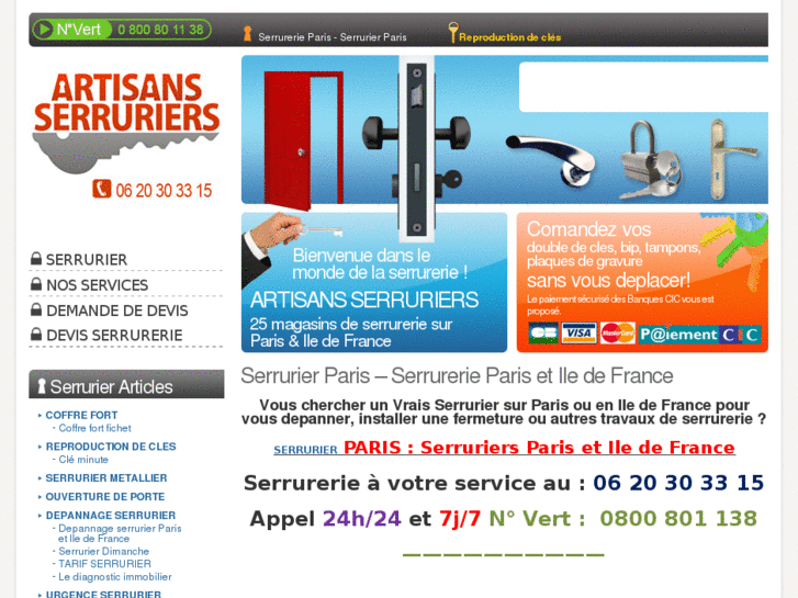 www.artisans-serruriers.fr