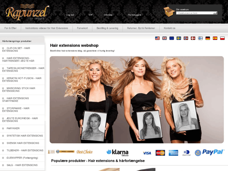 www.rapunzelofsweden.dk