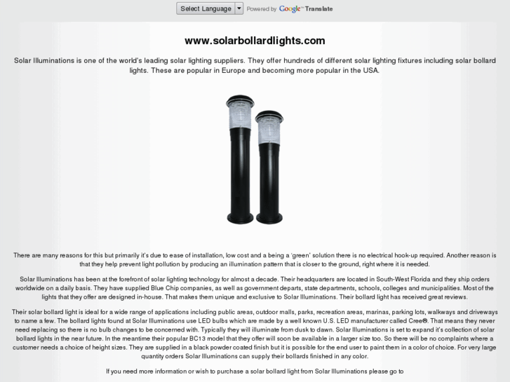 www.solarbollardlights.com