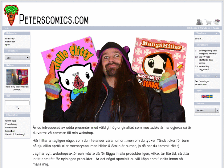 www.peterscomics.com