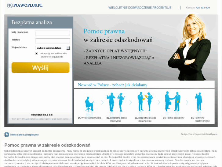 www.odszkodowaniaplus.pl