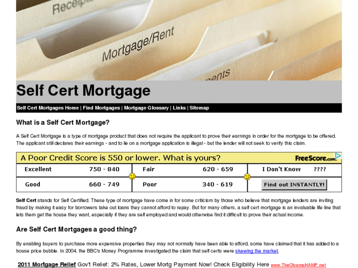 www.self-cert-mortgage.info