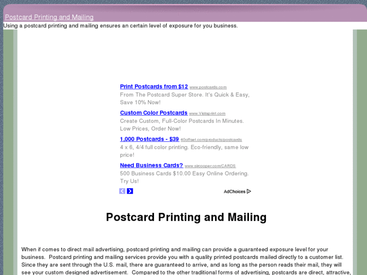 www.postcardprintingmailing.com