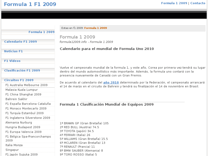 www.formula12009.info
