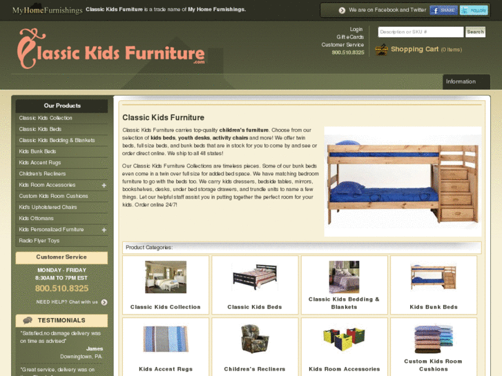 www.classickidsfurniture.com