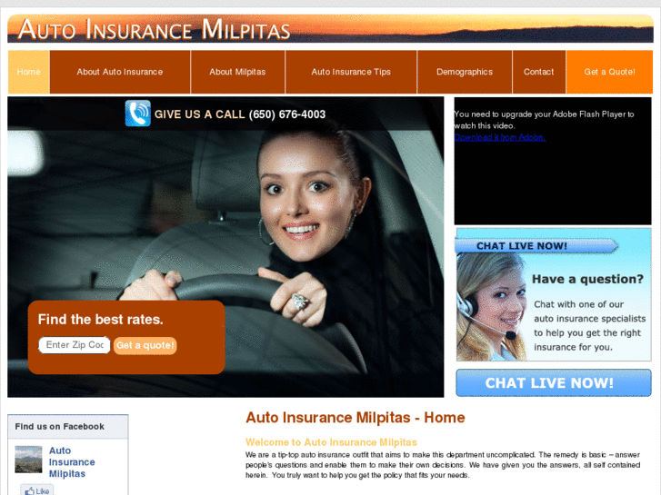 www.autoinsurancemilpitas.com