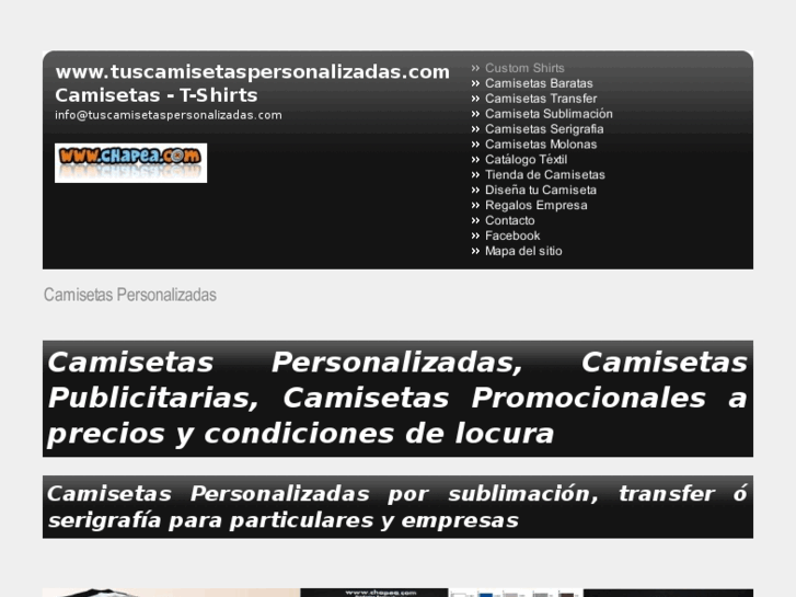 www.tuscamisetaspersonalizadas.com