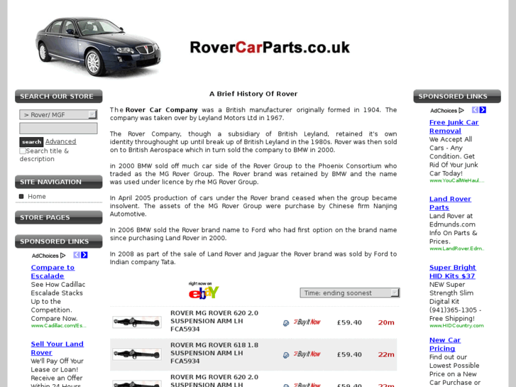 www.rovercarparts.co.uk
