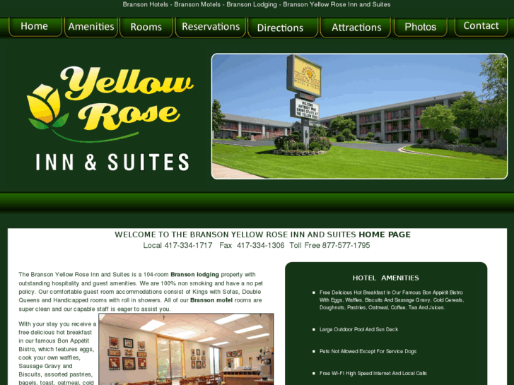 www.bransonsyellowrosemotel.com