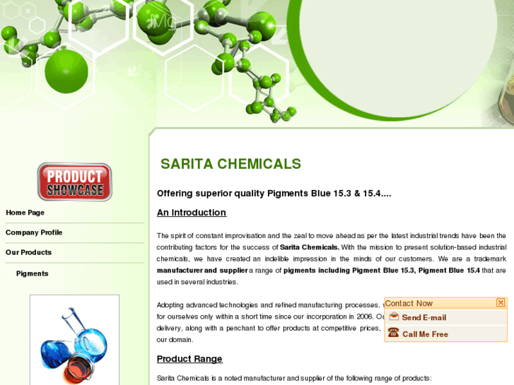 www.saritachemicals.com