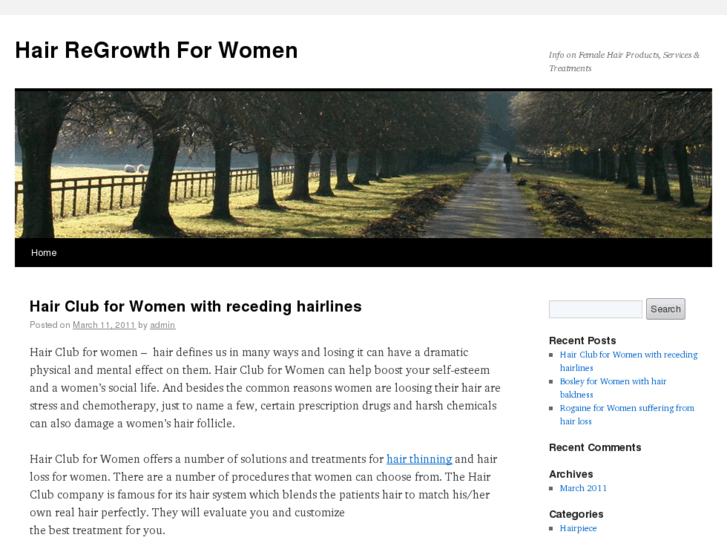 www.hairregrowthforwomen.net
