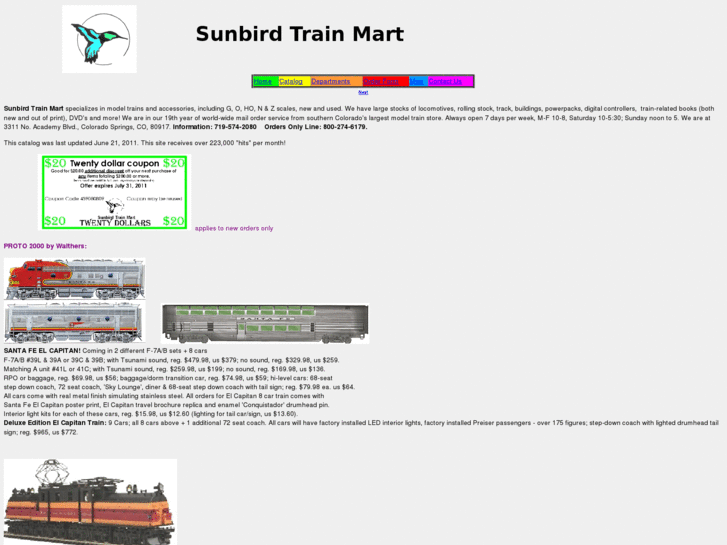 www.sunbirdtrainmart.com