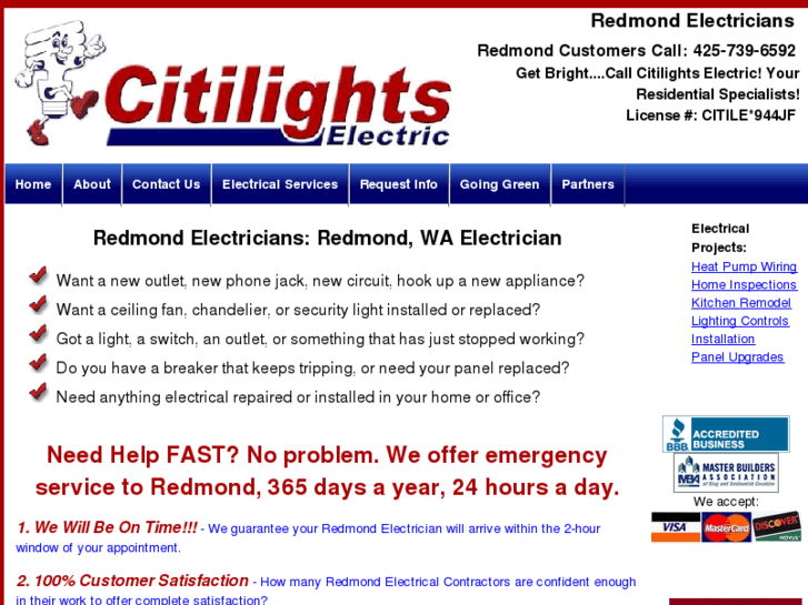 www.redmondelectricians.com