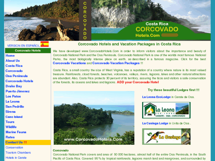 www.corcovadohotels.com