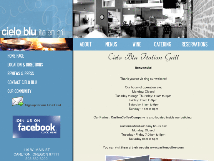 www.cieloblurestaurant.com