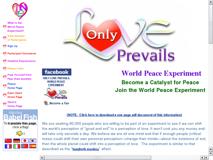 www.onlyloveprevails.com