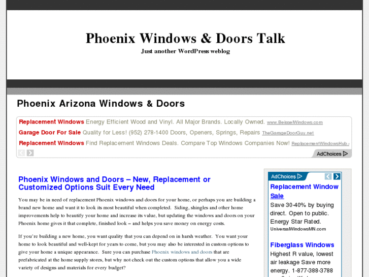 www.phoenixwindowsdoorstalk.com