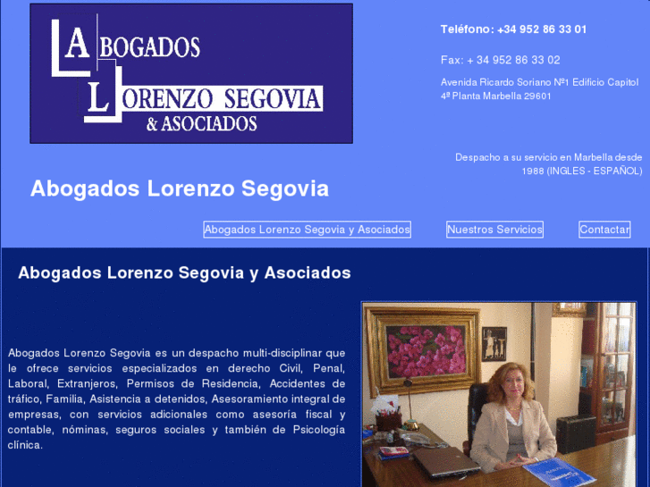 www.abogadoslorenzosegovia.es