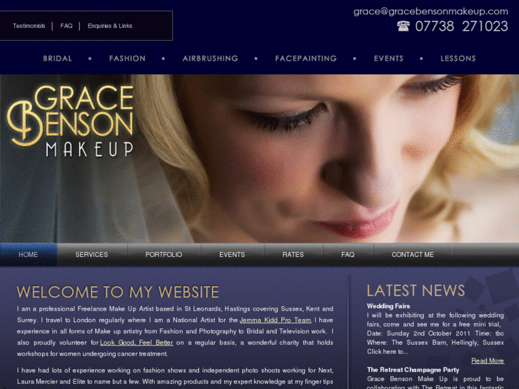 www.gracebensonmakeup.com