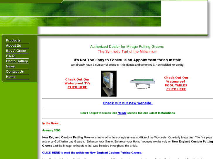 www.necustomgolfgreens.com