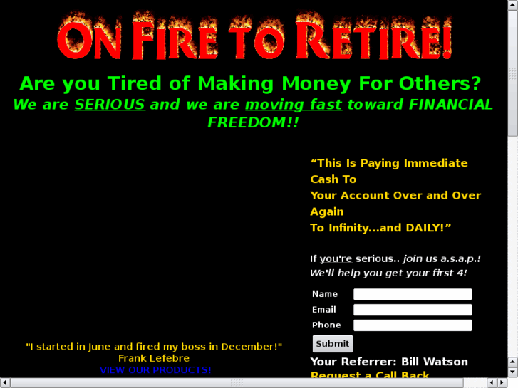 www.onfiretoretire.info
