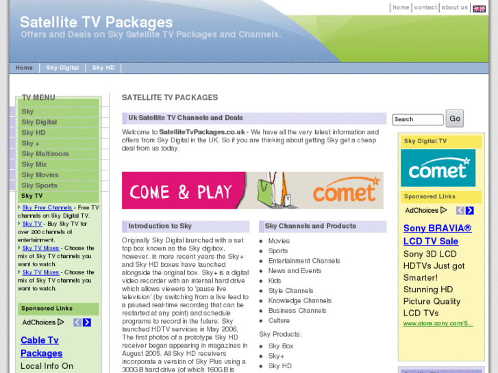 www.satellitetvpackages.co.uk