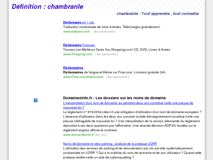 www.chambranle.com
