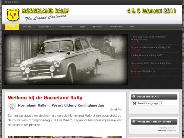 www.hornelandrally.nl