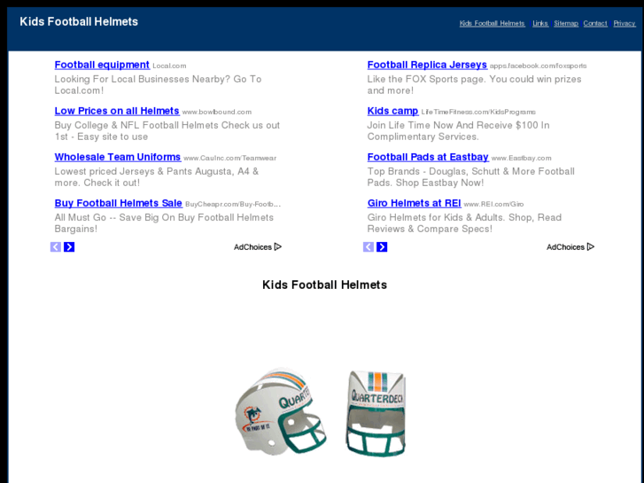 www.kidsfootballhelmets.com