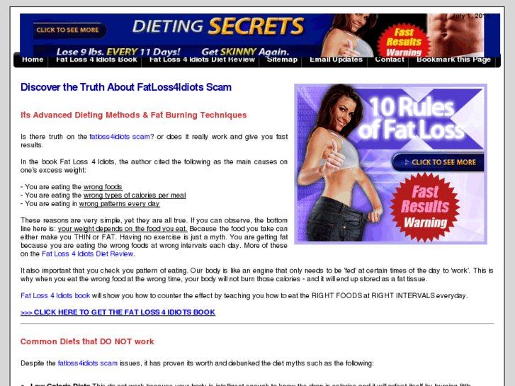 www.fatloss4idiotsscam.info