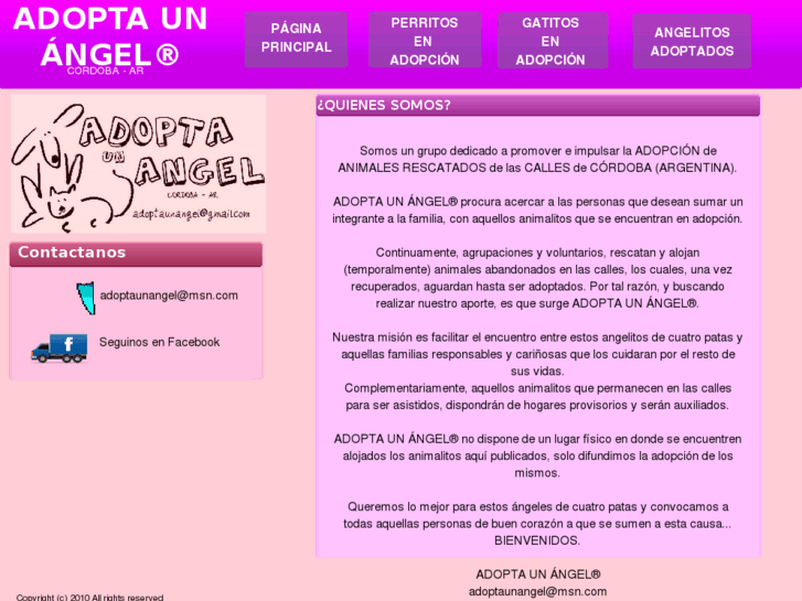 www.adoptaunangel.com.ar