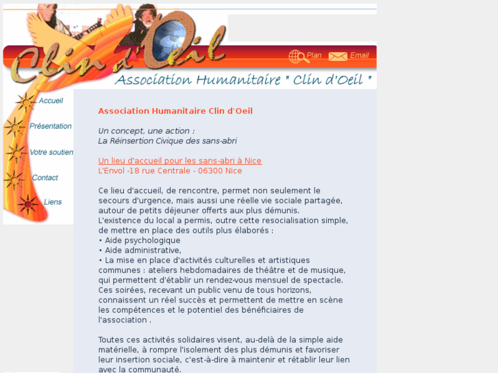 www.association-humanitaire-clindoeil.net