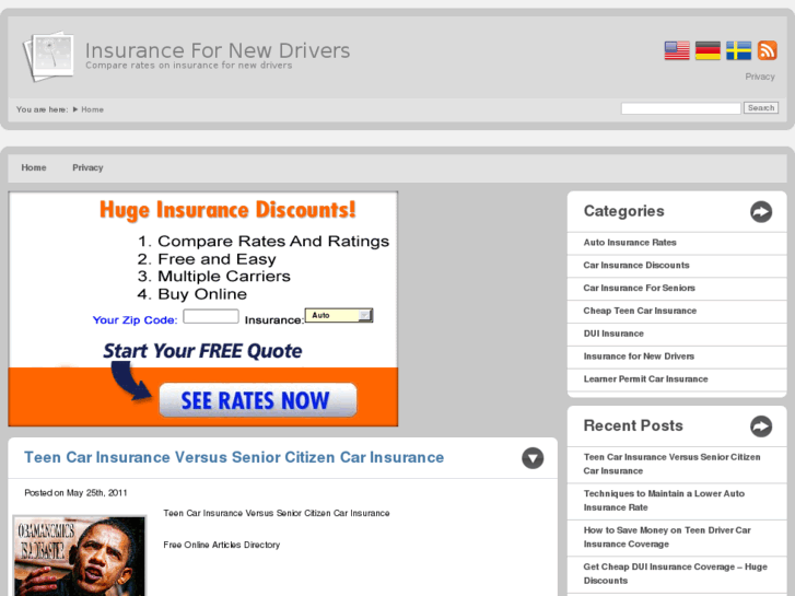 www.insurancefornewdrivers.info