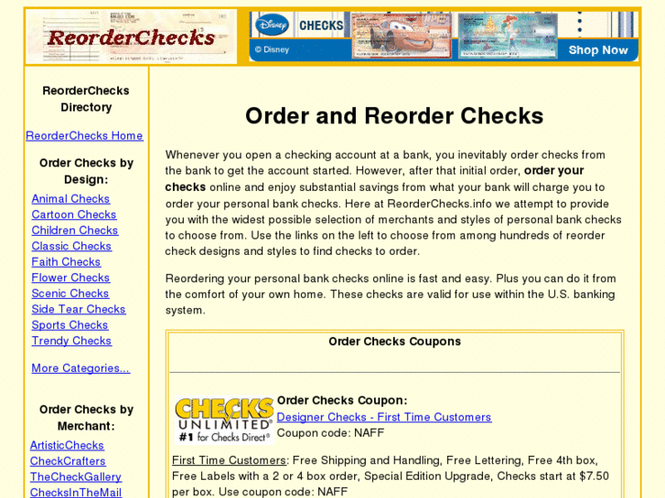www.reorderchecks.info