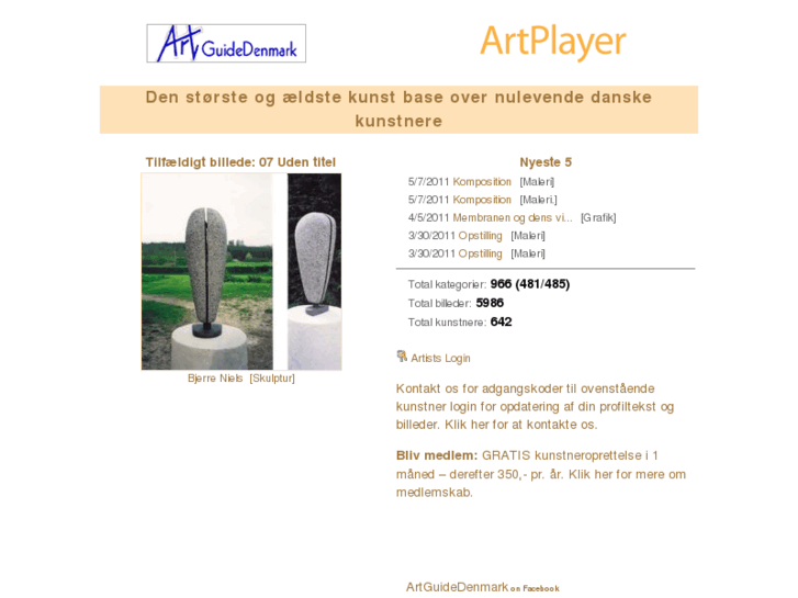 www.artguidedenmark.dk
