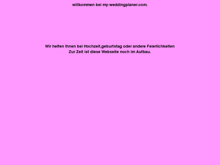 www.my-weddingplaner.com