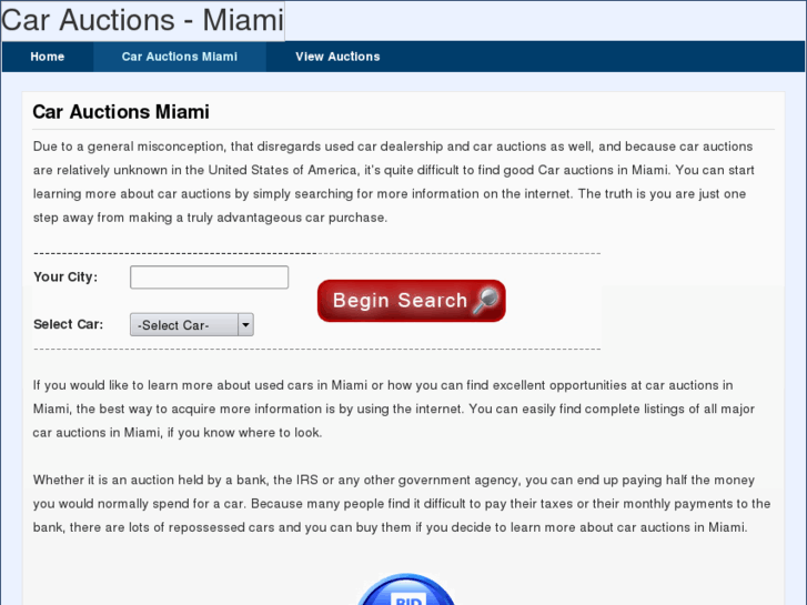 www.carauctions-miami.com