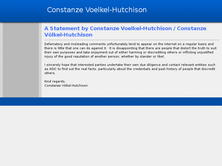 www.constanze-voelkel-hutchison.com